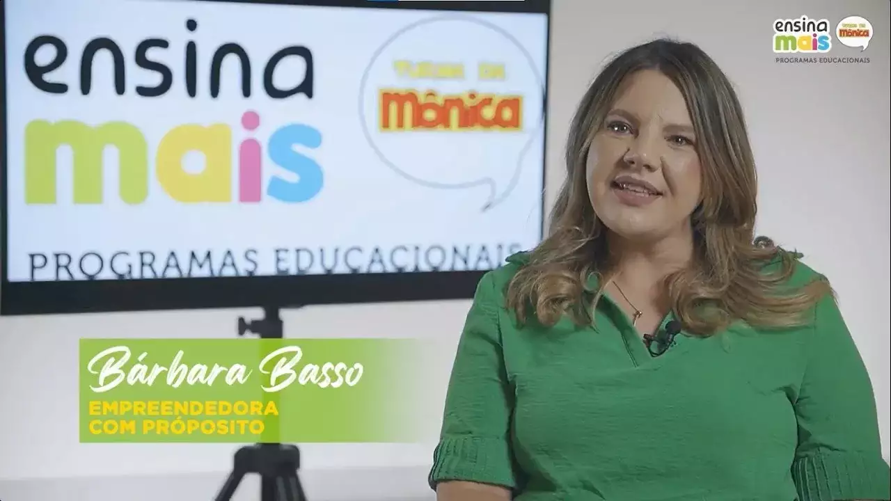 Capa do vídeo de depoimento de Bárbara Basso, franqueada Ensina Mais