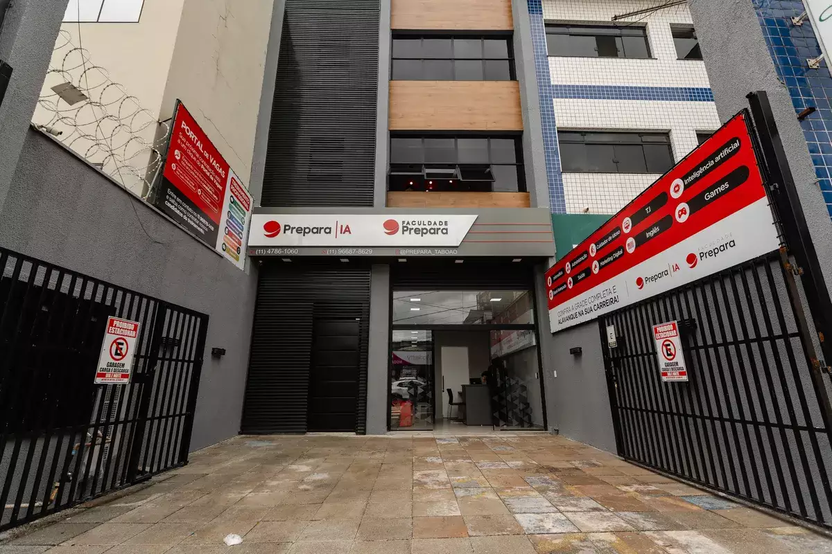 Fachada de unidade Prepara IA