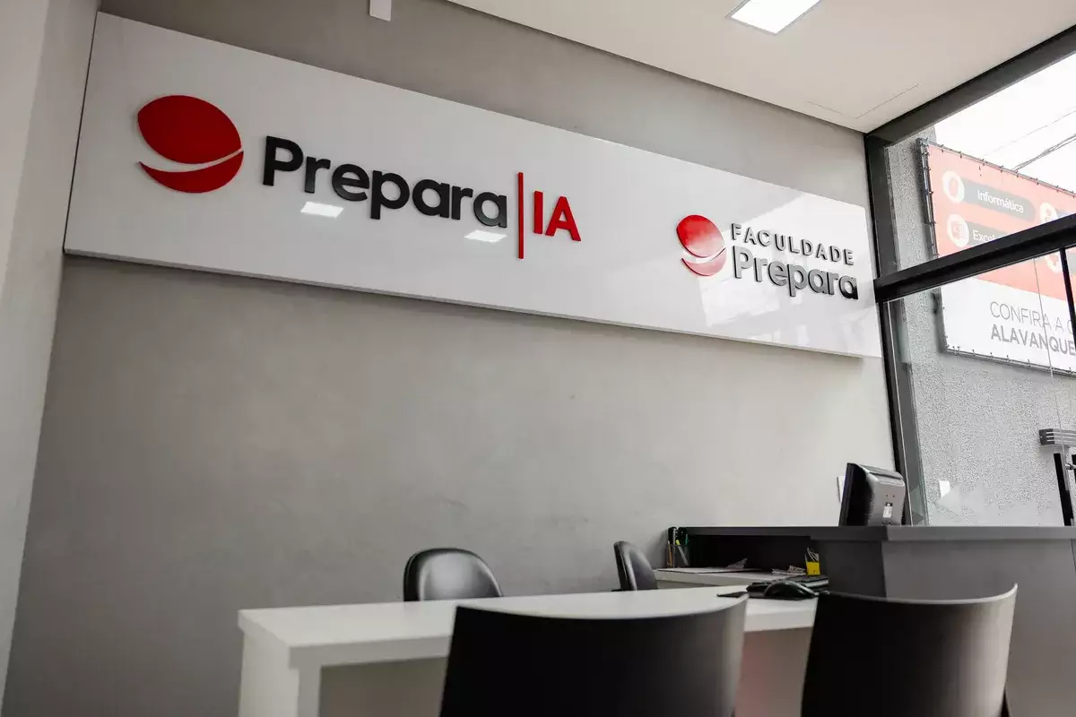 Sala de aula moderna da unidade